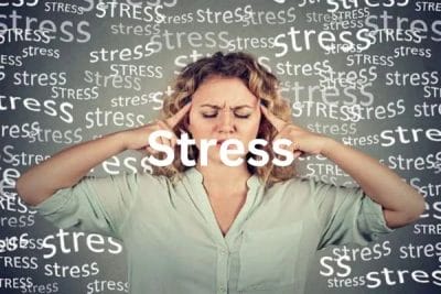 Stressed Reach out to your primary care doctor for help